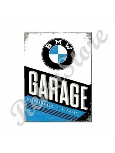 Fém Hűtőmágnes - BMW Garage, Garázs